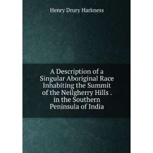   Southern Peninsula of India Henry Drury Harkness  Books