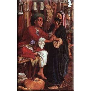  The Lantern Makers Courtship 10x16 Streched Canvas Art by 