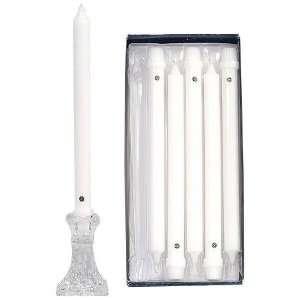  Colonial Candle White Unscented 12 Inch Classics