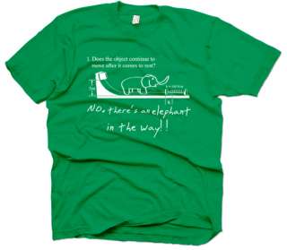 Elephant Math t shirt funny school shirt classic tee  