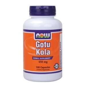 NOW Foods   Gotu Kola 450 mg 100 caps Health & Personal 