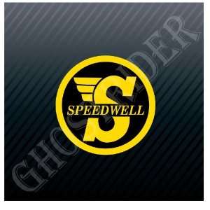  Speedwell Gauges Racing Vintage Car Trucks Sticker Decal 