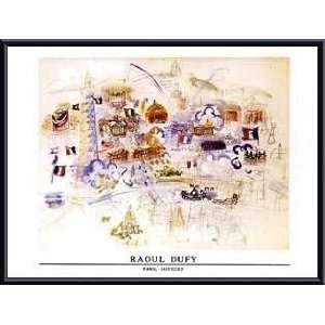   14 Juillet   Artist Raoul Dufy  Poster Size 31 X 23