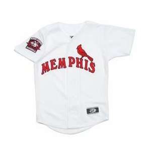  Memphis Redbirds Youth Jersey by OT Sports   White Large 