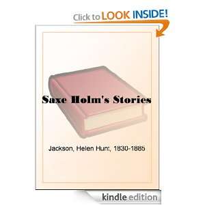 Saxe Holms Stories Helen Hunt Jackson  Kindle Store
