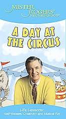 Mister Rogers Neighborhood   A Day At The Circus VHS, 2005  