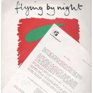  FLYING BY NIGHT LP (VINYL) UK BIG BRANCH 1986 PAUL HEYMAN Music
