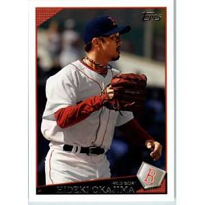  2009 Topps Baseball # 112 Hideki Okajima Boston Red Sox 