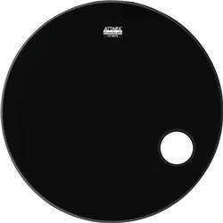 Attack 18 Black Front Bass Drumhead w/ Port drum head  