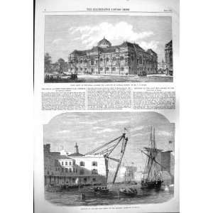   1865 Museum Natural History Iron Sheers Dockyard Malta