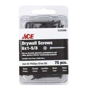  Ace Drywall Screws Use On Drywall, Plywood,