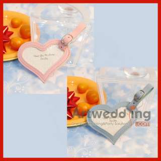 Pink Rubber Honeymoon Travel Tag Wedding Favor(GYP110052)