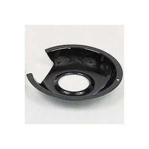  Camco 00593 Universal Black Porcelain Pan, 8 Inch