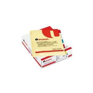  United Stationers UNV20830 5 Pack Binder Index Office 