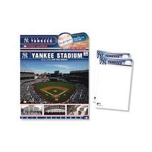   Yankees Yankee Stadium Sound Wall Calendar & Notepad Set Sports