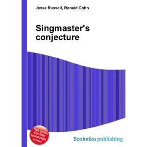  Singmasters conjecture Ronald Cohn Jesse Russell Books