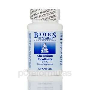  chromium picolinate 100 tablets by biotics research 