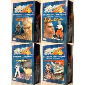  Tekken 4 Series 2 12 Figure Set Of 4 Toys & Games