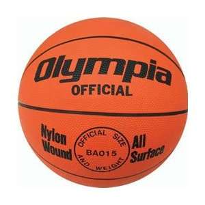 Olympia Deluxe Rubber Basketball (Official)   Quantity of 6  