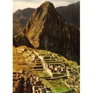  1938 Machu Picchu Lost City of the Incas Peru Print 