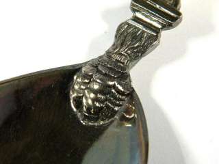ANTIQUE ENGLISH SILVER ANOINTING SPOON MINT c1879  