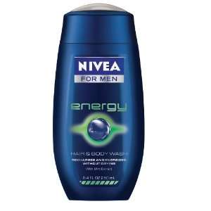  Nivea for Men Energy Body Wash 8.4, oz. Beauty