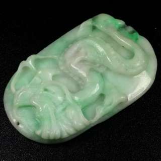   Green Pendant Natural Untreated Grade A Chinese Jade Jadeite  