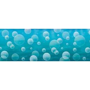  Undersea Bubbles Blue Wallpaper Border by 4Walls