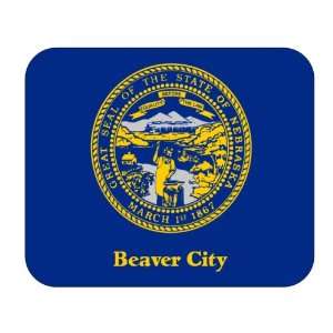   US State Flag   Beaver City, Nebraska (NE) Mouse Pad 