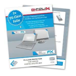  2 x atFoliX FX Clear Invisible screen protector for Hanvon 