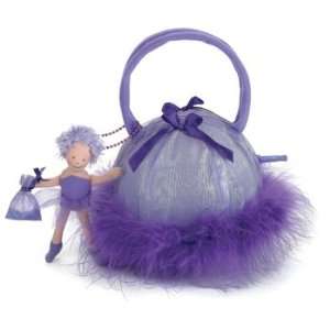   American Bear Ixie Bixie Pixie Purse with Doll Purple Toys & Games