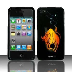 Rubberized phone case with taurus design that fits your Verizon or AT 