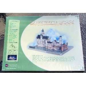 3 D Neuschwanstein Castle Paper Model Kit Toys & Games