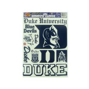  Bulk Pack of 144   Duke Blue Devils window clings (Each 