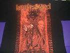 UNMERCIFUL TOUR HOODIE SHIRT DEEDS OF FLESH SUFFOCATION DISGORGE DEATH 