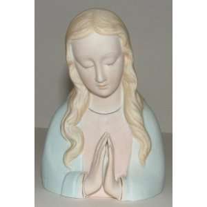  Praying Madonna Head Vase Porcelain Figurine Everything 