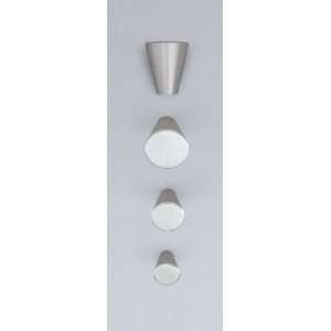   Stainless Steel Brushed Stainless Steel Knobs Cabi