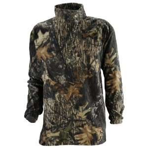  Mossy Oak Camouflage Woodstalker Mock T Shirt Sports 