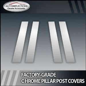  2011 2012 Hyundai Sonata 4Pc Chrome Pillar Post Covers 