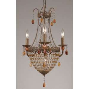  AF Lighting Jewel Four Light Chandelier