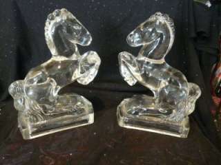 Pair of LE Smith Horse Bookends  