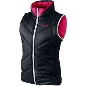  NIKE ULTRA WARM REVERSIBLE QUILTED VEST (GIRLS) Sports 