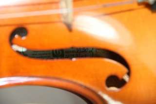Glaesel V130E4 4/4 Violin W/Bow & Matching Glaesel Case  