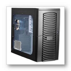  Ultra Products Wizard Mid Tower ATX Case Black with Blue 
