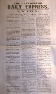 15 Best Display Civil War reprint NEWSPAPERS 1861 1865  