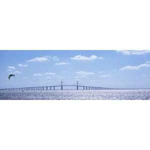 Sunshine Skyway Bridge, Tampa Bay, Florida, USA by Panoramic Images 