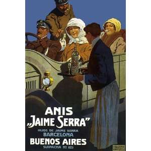 13x19 Inches Poster. Anis Jaime Serra. Decor with Unusual Images 