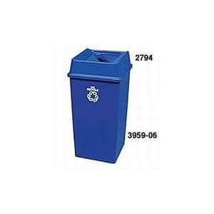  Rubbermaid Untouchable Paper Recycling Top, fits 3958 06 