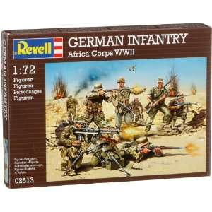    Revell Germany 1/72 German Infantry Africa Corps WWII Toys & Games