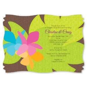  Luau   Personalized Bridal Shower Invitations With 
